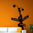 New Yorks wall decal - Signs in New York - ambiance-sticker.com