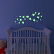 Glow in the dark   wall decals - Wall decal simple stars - ambiance-sticker.com