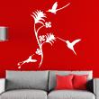Animals wall decals - Wall decal sticker 3 hummingbirds - ambiance-sticker.com