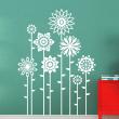 Flowers wall decals - Wall decal 8 varieties of flowers - ambiance-sticker.com