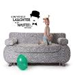 Wall decal A day without ... (Charlie Chaplin) decoration - ambiance-sticker.com