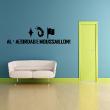 Wall decals with quotes - Wall decal A l'abordage moussaillon! - ambiance-sticker.com