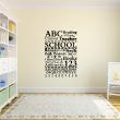 Wall decals for kids - ABC school wall decal - ambiance-sticker.com