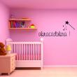 Wall decals with quotes - Wall decal Abracadabra - ambiance-sticker.com