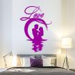 Love and hearts wall decals - Wall sticker decal twilight love - ambiance-sticker.com