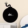 Wall decals Chalckboards - Wall decal Design bomb - ambiance-sticker.com