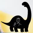 Wall decals Chalckboards & Whiteboards - Wall decal Dino - ambiance-sticker.com