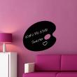 Wall decals Chalckboards - Wall decal Design bubble - ambiance-sticker.com