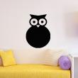 Wall decals Chalckboards - Wall decal Owl Silhouette - ambiance-sticker.com