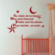 Wall decals for kids - Au clair de la lune wall decal - ambiance-sticker.com