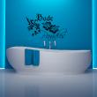 Bathroom wall decals - Wall decal Bade paradies - ambiance-sticker.com