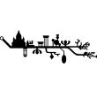 Paris wall decals - Wall decal Wall decal Baroque Paris - ambiance-sticker.com
