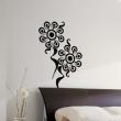 Flowers wall decals - Wall decal Baroque sunflowers - ambiance-sticker.com