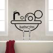 Bathroom wall decals - Wall decal Bathroom - ambiance-sticker.com