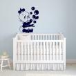 Wall decals for babies  Baby blowing bubbles wall decal - ambiance-sticker.com