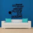 Wall decal Believe in yourself, shine brith - ambiance-sticker.com