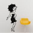 Figures wall decals - Wall decal Betty boop standing - ambiance-sticker.com