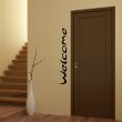 Wall decals for professionals - Wall decal Welcome for door - ambiance-sticker.com