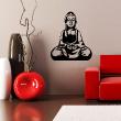 Figures wall decals - Wall decal sitting Buddha - ambiance-sticker.com