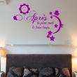 Wall decals with quotes - Wall sticker quote Après la pluie ...- decoration - ambiance-sticker.com