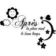Wall decals with quotes - Wall sticker quote Après la pluie ...- decoration - ambiance-sticker.com