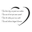 Wall decals with quotes - Wall decal Un brin chez soi decoration quote - ambiance-sticker.com