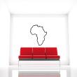 Wall decals design - Wall decal Map of Africa - ambiance-sticker.com