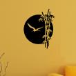 Flowers wall decals - Wall decal Sunset and bamboo - ambiance-sticker.com