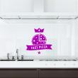 Wall decals for the kitchen - Wall decal Fast pizza - ambiance-sticker.com