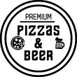 Wall decals for the kitchen - Wall decal Premium pizzas & beer - ambiance-sticker.com