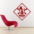 Movie Wall decals - Wall decal Danger toxic - Breaking bad - ambiance-sticker.com