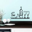 Wall decals for the kitchen - Wall decal shelf 3 - ambiance-sticker.com