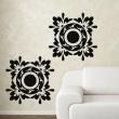 Wall decals design - Wall decal Design ornate circle - ambiance-sticker.com