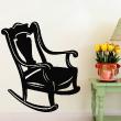 Wall decals design - Wall decal Design dangling chair - ambiance-sticker.com
