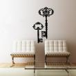 Wall decals design - Wall decal Design Key with baroque - ambiance-sticker.com