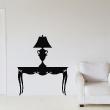 Wall decals design - Wall decal Design lamp on a table - ambiance-sticker.com