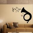 Wall decals music - Wall decal Design Trumpet - ambiance-sticker.com