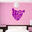 Love  wall decals - Wall decal Heart design - ambiance-sticker.com