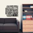 Wall decal Do. Be. Work hard - decoration - ambiance-sticker.com
