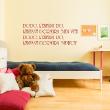 Wall decals for kids - Dodo, l'enfant dormira wall decal - ambiance-sticker.com