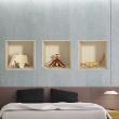 Wall decals 3D - Wall 3D bonsai - ambiance-sticker.com