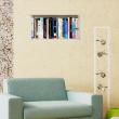 Wall decals for doors - Wall 3D books - ambiance-sticker.com