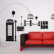City wall decals - Wall decal London elements - ambiance-sticker.com