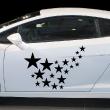 Car Stickers and Decals - Sticker Set of stars - ambiance-sticker.com