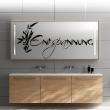 Bathroom wall decals - Wall decal Entspannung - ambiance-sticker.com