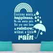 Wall decal Everyone wants, happiness - ambiance-sticker.com