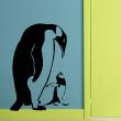 Animals wall decals - Family of penguins Wall decal - ambiance-sticker.com