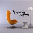 Wall decals design - Wall decal Fashion victim - ambiance-sticker.com