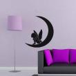 Wall decals for kids - Fairy and Moon wall decal - ambiance-sticker.com