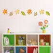 Wall decals for babies  Autumn leaves wall decal - ambiance-sticker.com